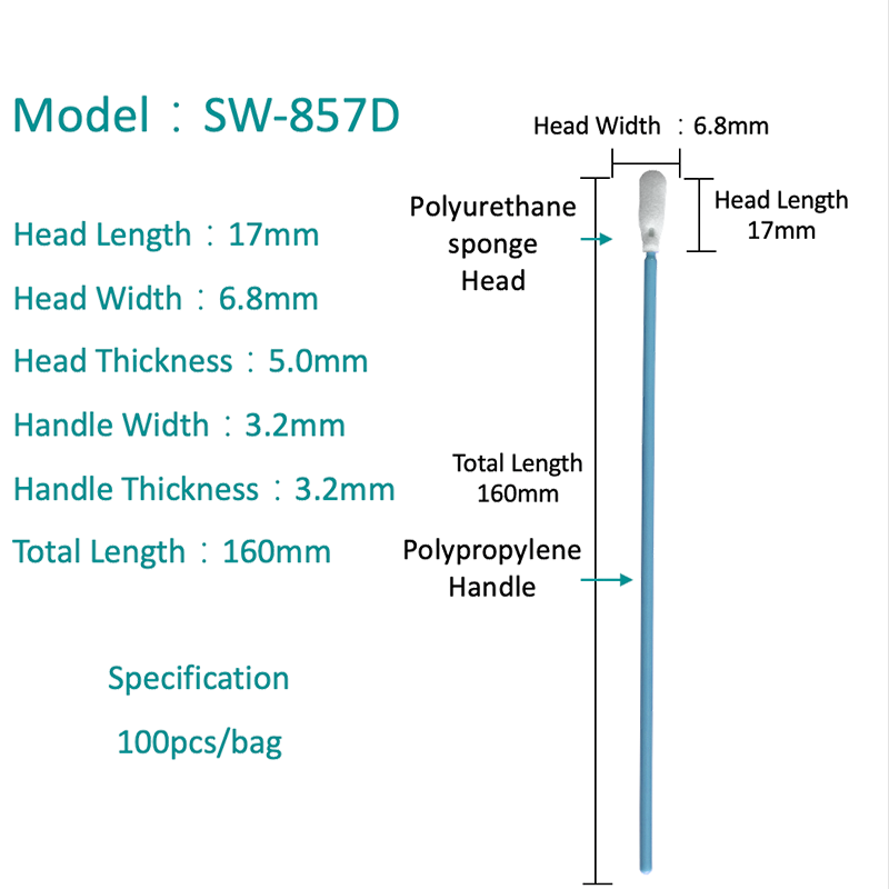 SW-857D fără praf și tampon curat