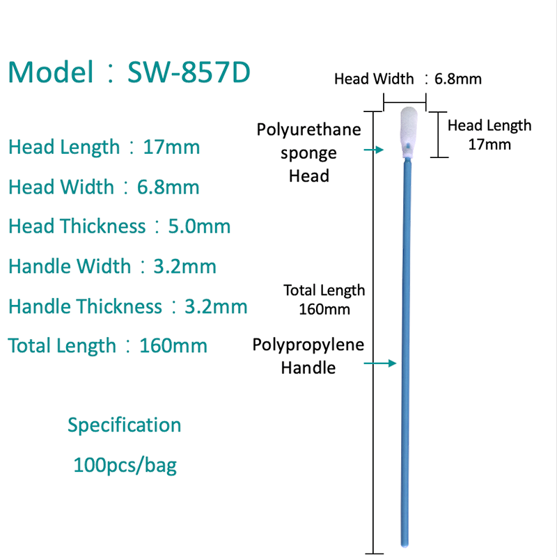 SW-857D Fapa de spumă Adâncime Curățată